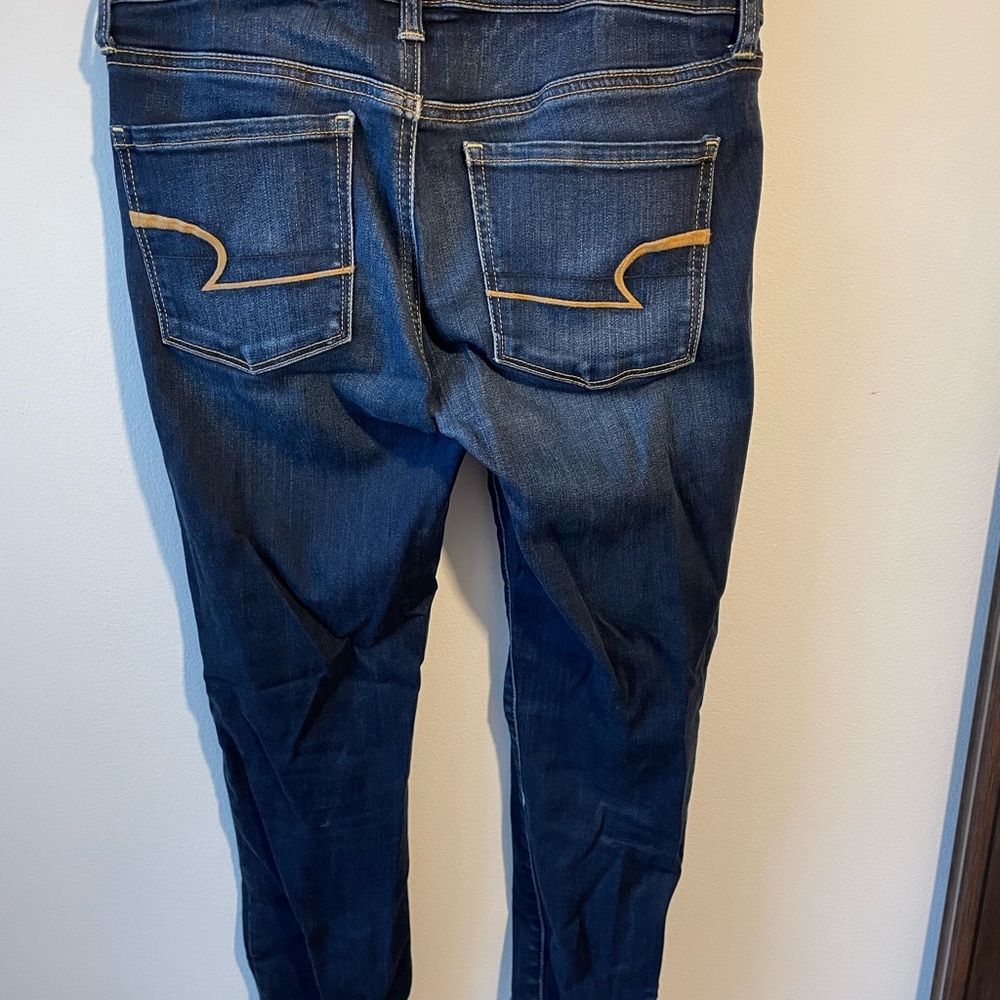 American Eagle low rise skinny jeans